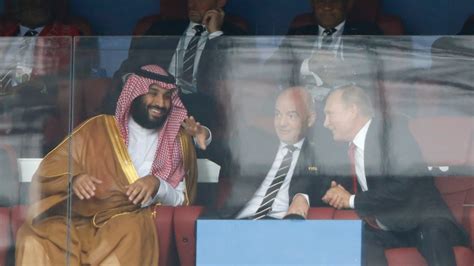 2034 World Cup would bring together FIFA’s president and Saudi Arabia’s Prince Mohammed